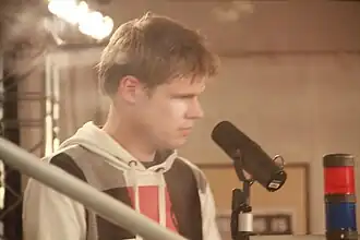 Coen Swijnenberg tijdens Serious Request 2008