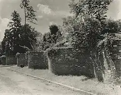 Serpentine walls University of Virginia Charlottesville, 1935