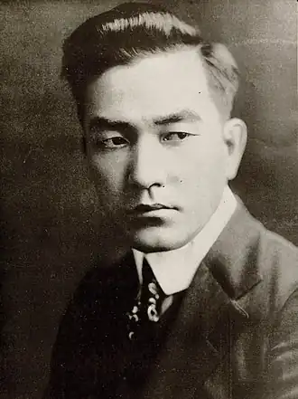 Hayakawa op een promotionele foto uit 1918.