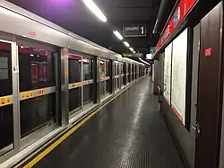 Perrondeuren op proef langs spoor 1