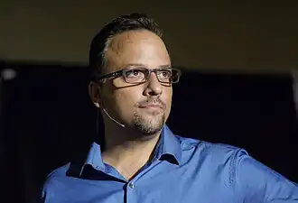 Seth Andrews op Apostacon 2014.