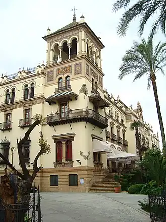 Het hotel Alfonso XIII