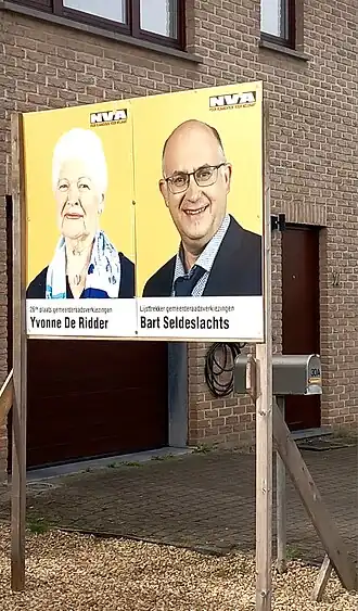 Sfeerbeeld gemeenteraadsverkiezingen 2024 te Kontich.