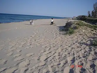 Het strand van Sjabla