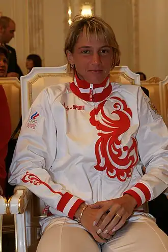 Jekaterina Volkova in 2008.