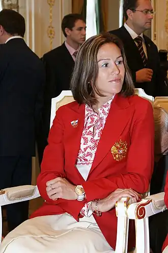 Goelnara Samitova-Galkina in 2008.