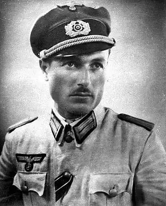 Loladze in Duits uniform