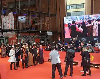 De cast op de rode loper Berlinale 2024