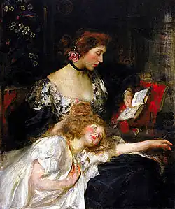 Mother and Child (Lady Shannon en Kitty), 1900