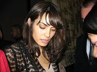 Sossamon tijdens de Comic-Con 2007, ter promotie van de televisieserie Moonlight