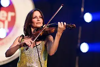 Sharon Corr tijdens het Brussels Summer Festival in 2012