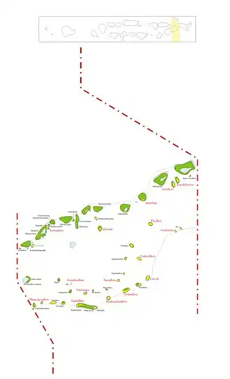 Kaart van Mathikomandoo