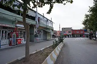 Een straat in Mazıdağı