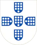 Wapen van Portugal tussen 1139 en 1247