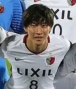 Doi in 2018 als speler van Kashima Antlers