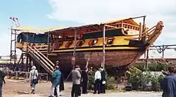 Ontvangst en rondleiding van de gasten