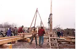 Kiellegging met "vele handen, licht werk" op 4 november 1994