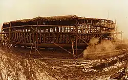 Nog niet gereed, toch maar overwinteren....