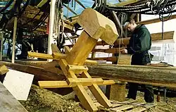 "Ezelshoofd": de koppeling tussen ondermast en grote steng