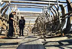 Bezoek van de Nederlandse generaal C. van Duivendijk in september 1996