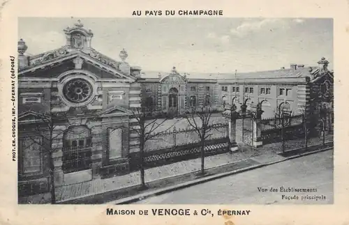 Zetel van het huis "de Venoge et Cie" in Épernay.