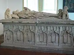 Sarcofaag van Sibet Attena in deze kerk