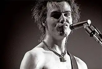 Sid Vicious in januari 1978