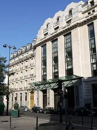 de zetel van Areva in de rue La Fayette te Parijs