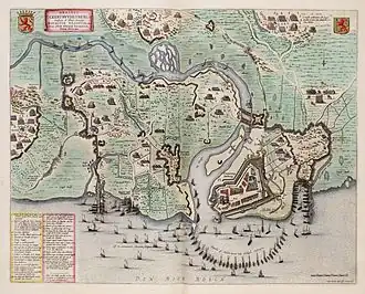 Het beleg van Geertruidenberg in 1593