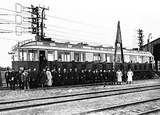 Siemens trein met draaistroom (1903)