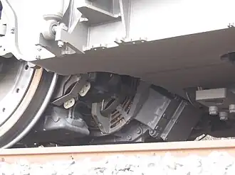 Draaistel met Ritzelhohlwellenantrieb