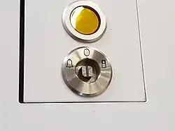 Een sleutelschakelaar voor het centraal sluiten van een Eurostar Velaro e320