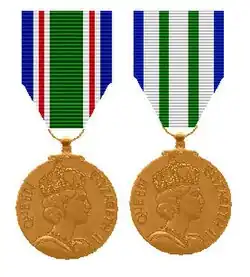 medailles voor dapperheid en verdienste