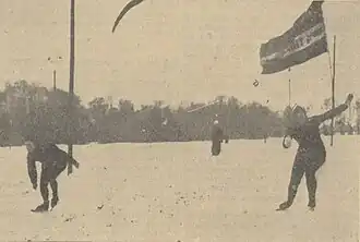 Pasveer (links) tegen Donkers (1940)