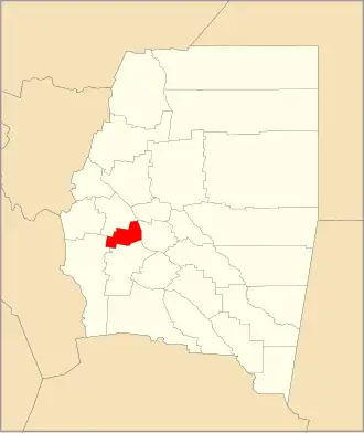 Kaart van departement