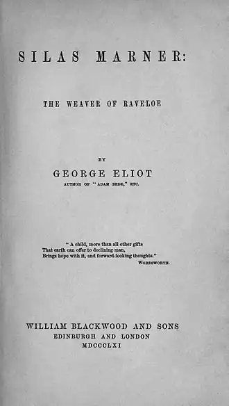 Titelblad van de eerste editie