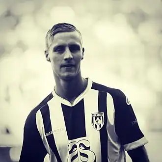 Van der Water in 2018 als speler van Heracles Almelo