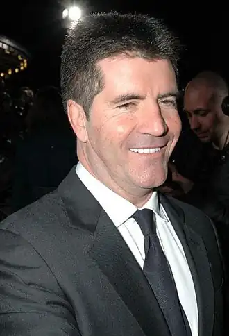 Simon Cowell in de Royal Albert Hall in Londen (2006)
