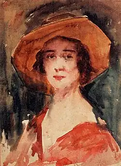 Portret van Marie van der Lugt