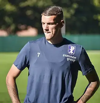 Simon van Duivenbooden bij Patro Eisden Maasmechelen in 2023