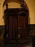 Biechtstoel zuidzijde