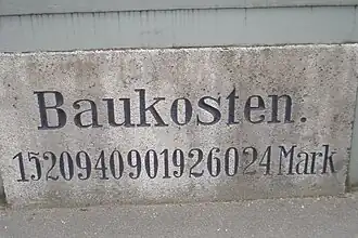 Prijskaartje van de brug