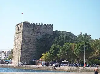 Het kasteel van Sinop in de hoofdstad