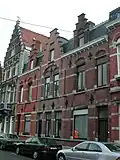 Samenstel van drie stadswoningen van 1906