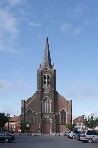 Sint-Barbarakerk te Gilly (Haies) - Charleroi