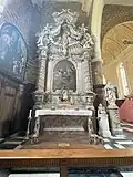 Zijaltaar gewijd aan de H. Barbara