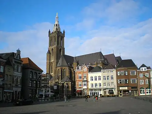 Sint-Christoffelkathedraal aan de Markt te Roermond (monumentaal)