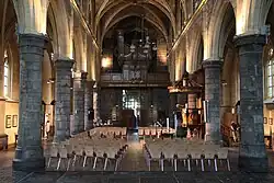 Interieur naar het westen