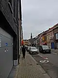 Zicht vanaf de Koolstraat.
