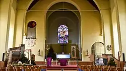 Kerkschip en priesterkoor